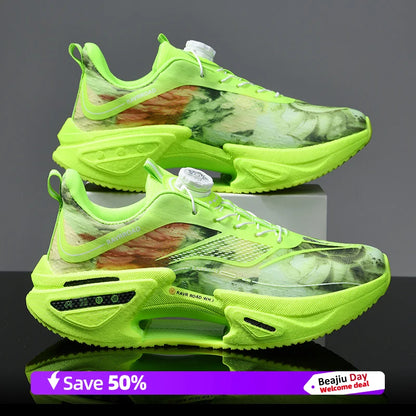 Running Shoes for Marathon Training — Men, Breathable & Lightweight