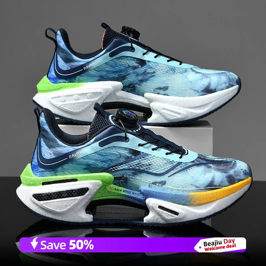 Running Shoes for Marathon Training — Men, Breathable & Lightweight