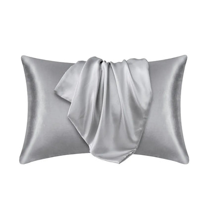 JuwenSilk Silk Pillowcase (Queen) – Natural Mulberry Silk, Smooth, Gentle on Hair & Skin