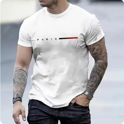 PARIS Spring Casual Suit for Men + 30pc Gold Ring Set for Women — Animal & Floral Cutouts, Summer Trend