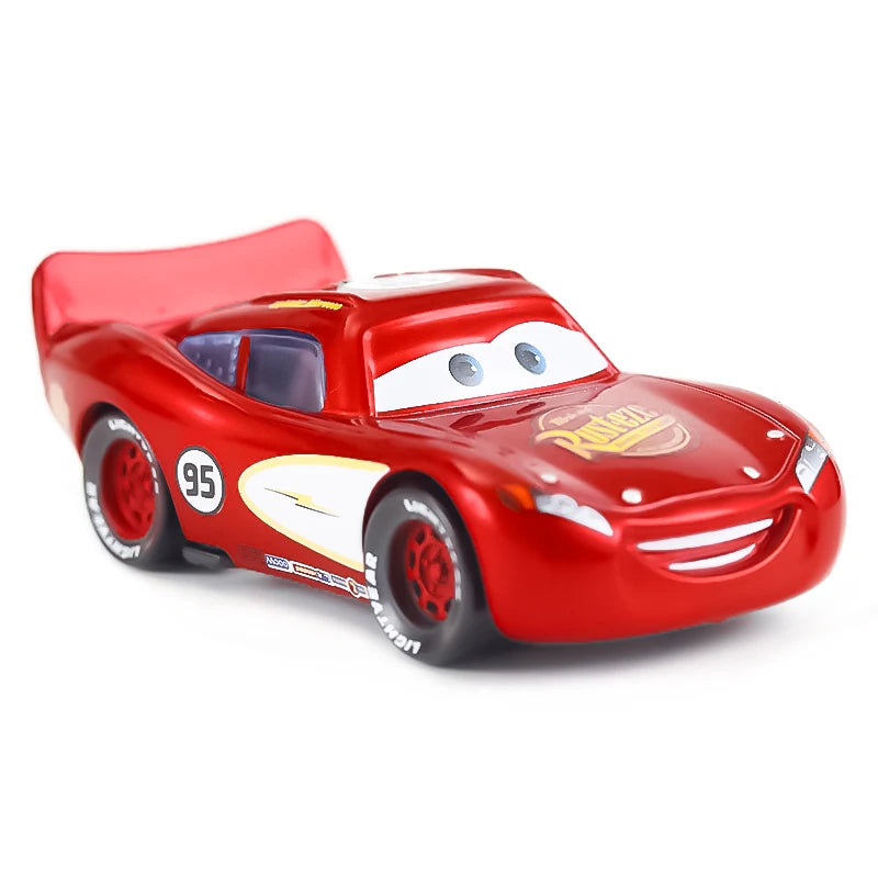 Cars 1:55 Die-Cast Toy Cars (Disney Pixar) – Lightning McQueen, Chick Hicks, The King, Jackson Storm