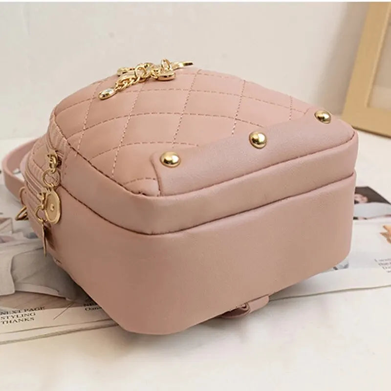Ladies’ Fashion Backpack by Rilibegan — Ins New Style, Mini Crossbody/Backpack