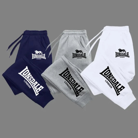 Men's Streetwear Jogging Pants — Elastic Waist, Spring 2025 & Autumn/Winter Fashion
