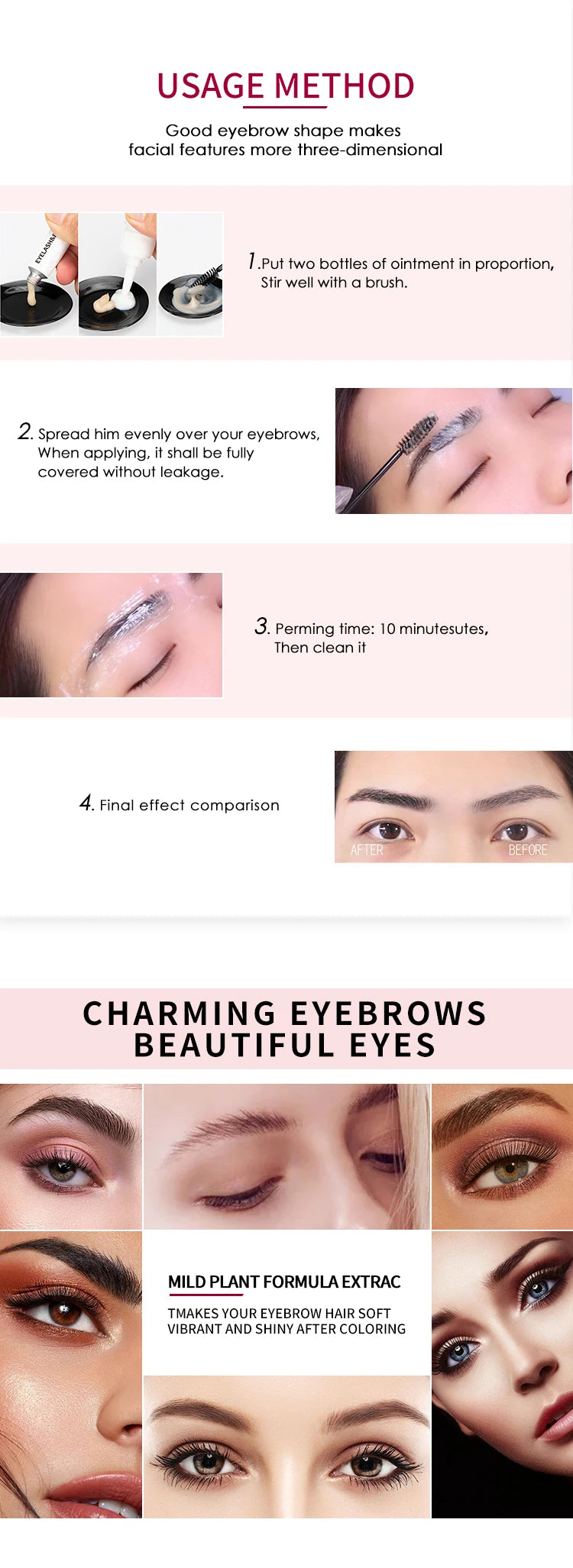 ICONSIGN Eyelash & Eyebrow Dye Tint Kit — Brow Enhancer & Mascara Lift