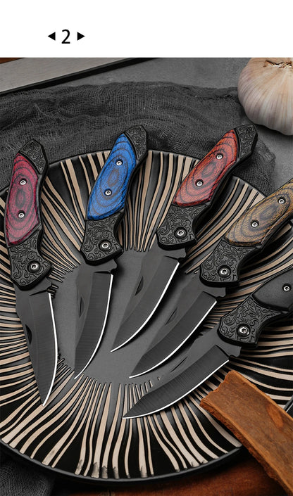 Portable Folding Knife – Outdoor Camping, Stainless Steel, Compact Mini Utility