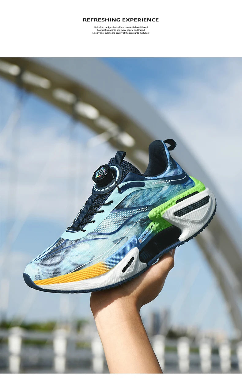 Running Shoes for Marathon Training — Men, Breathable & Lightweight