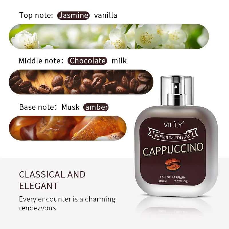 Chocolate Perfume Brand New Musk Arabian High Quality Long-lasting Light Fragrance Fresh Charm Ladies Dating Pheromone Fragrance