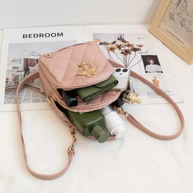 Ladies’ Fashion Backpack by Rilibegan — Ins New Style, Mini Crossbody/Backpack