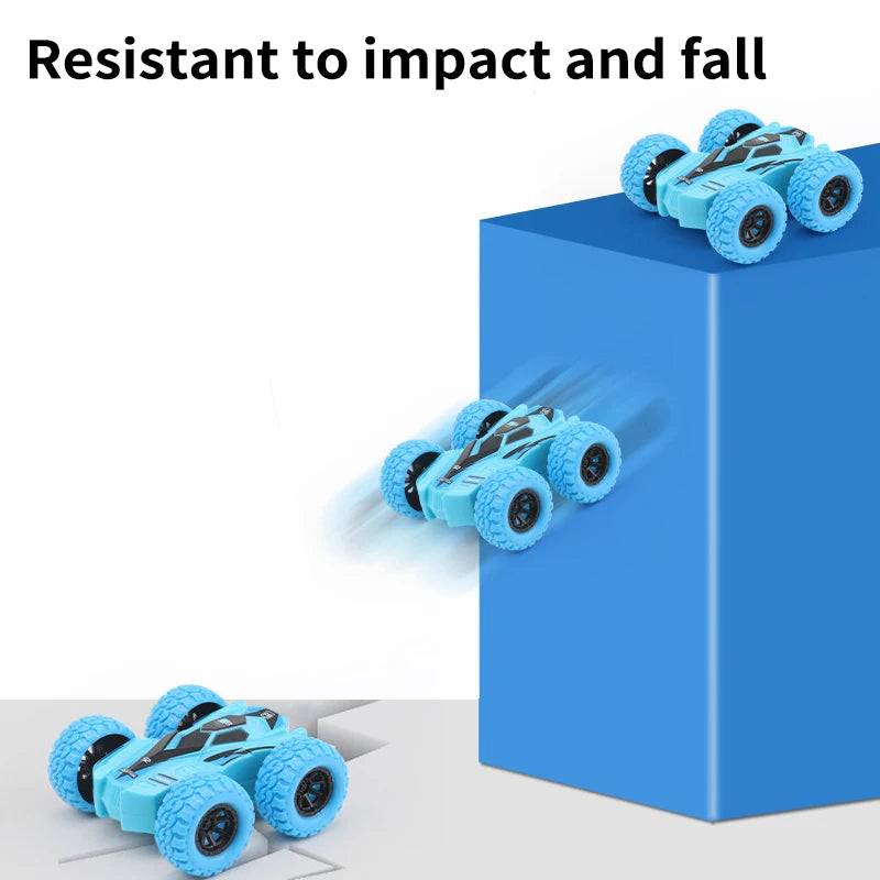 Safe Kids’ Pull-Back Car – Inertia Motion, Fall-Resistant Toy Vehicle